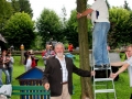 Węgrzy wieszają swoje barwy narodowe